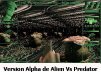 une photo d'Ã©cran de Alien VS Predator sur Atari Jaguar